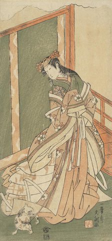The Third Princess (Onna San no Miya), ca. 1771. Creator: Ippitsusai Buncho.