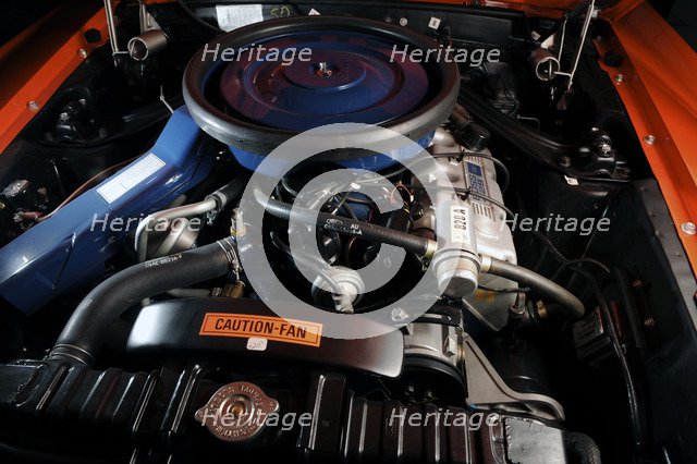 Ford Mustang Boss 429 1970. Artist: Simon Clay.