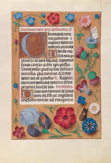 Hours of Queen Isabella the Catholic, Queen of Spain: Fol. 25r, c. 1500. Creator: Master of the First Prayerbook of Maximillian (Flemish, c. 1444-1519); Associates, and.
