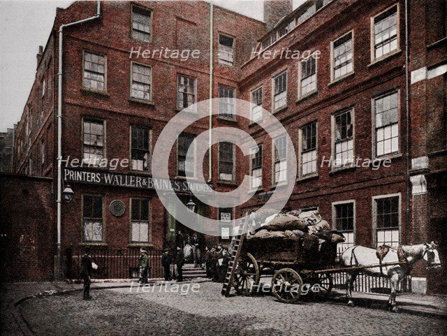 Dr Johnson's House, City of London, c1900 (1911). Artist: Pictorial Agency.