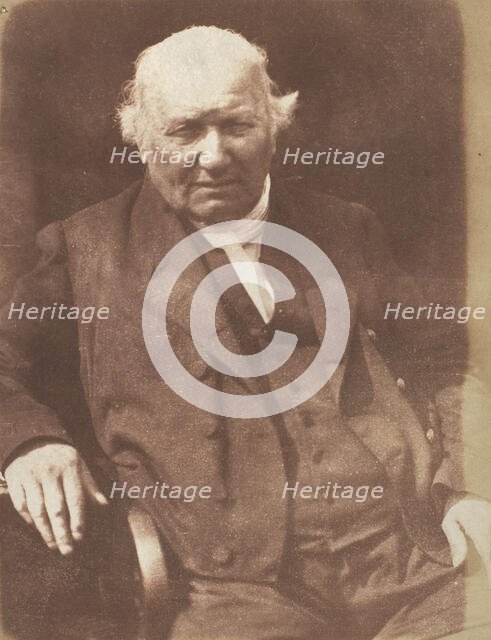 Principal Haldane, St. Andrews, 1843-47. Creators: David Octavius Hill, Robert Adamson, Hill & Adamson.