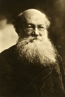 Pyotr Alexeyevich Kropotkin, Russian anarchist, c1900. Creator: Nadar.