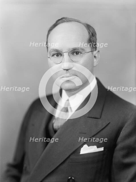 John W. Barriger III - Portrait, 1942.  Creator: Harris & Ewing.