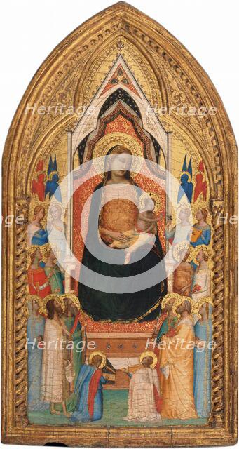 Madonna and Child with Saints and Angels, c. 1345. Creator: Bernardo Daddi.