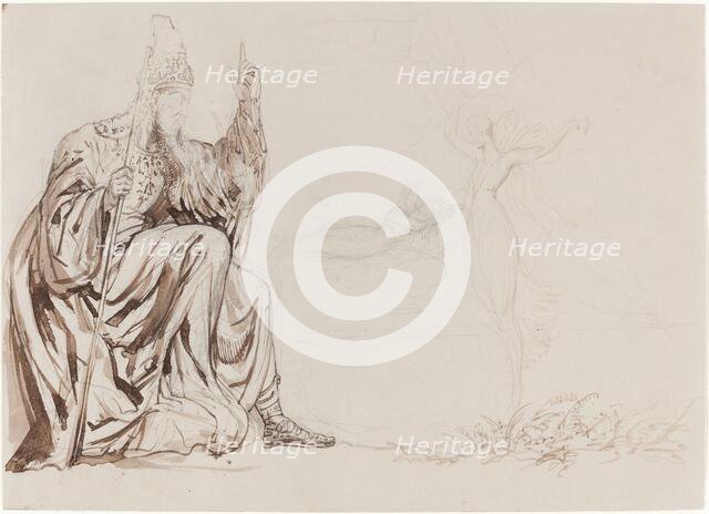 A Magician, c. 1826. Creator: George Hayter.