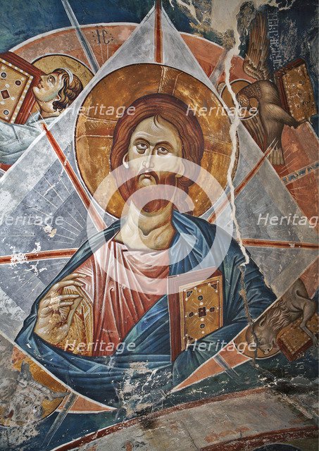 Salvator Mundi (Saviour of the World), 14th century. Artist: Master Gerasime (active 14th century)