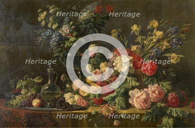 Flowers, 1882. Creator: Lucas Victor Schaefels.