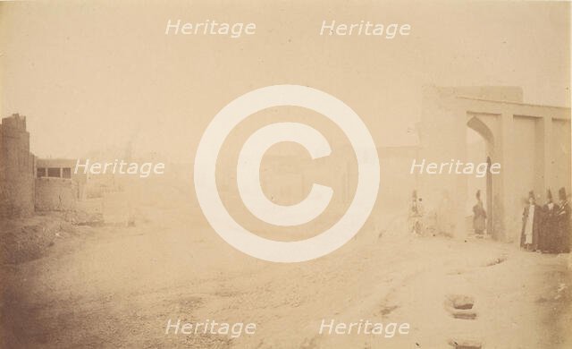 [View of TABRIZ], 1840s-60s. Creator: Possibly by Luigi Pesce.