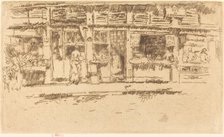 Rue de la Rochefoucault, 1893. Creator: James Abbott McNeill Whistler.