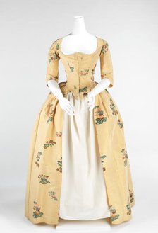 Robe à l'Anglaise, British, 1776. Creator: Unknown.