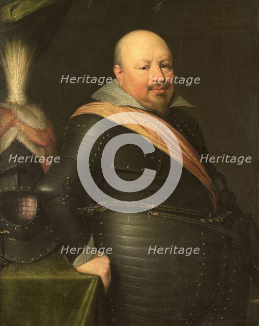 Portrait of Nicolaas Schmelzing (1561-1629), in or after 1611. Creator: Workshop of Jan Antonisz van Ravesteyn.