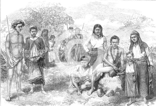 The Nicobar Islands, Indian Ocean: Natives, 1870. Creator: Unknown.