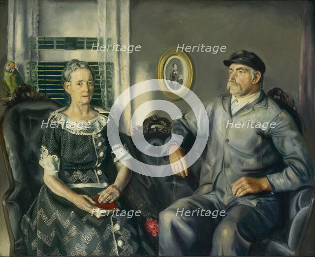 Mr. and Mrs. Phillip Wase, 1924. Creator: George Wesley Bellows.