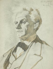 Portrait of a Man, 1889. Creator: Unknown.