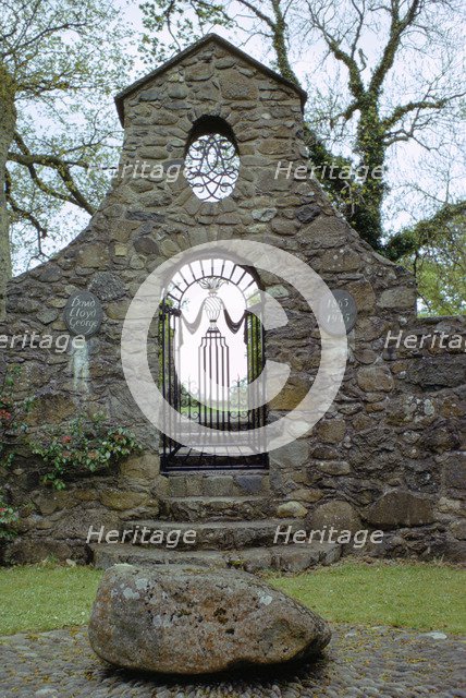 Grave of David Lloyd George, Welsh politician, Llanystumdwy, Gwynedd, Wales. Artist: Tony Evans