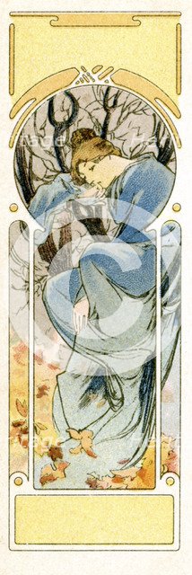 'Winter', 1900. Artist: Alphonse Mucha