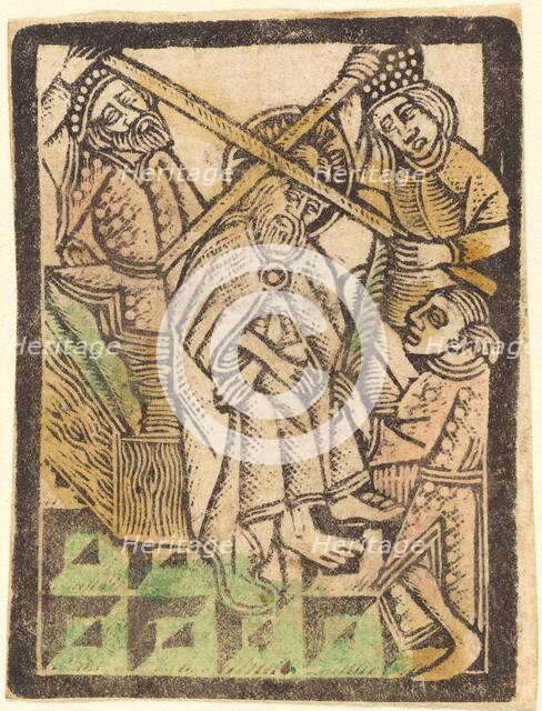 Christ Crowned with Thorns, 1470/1480. Creator: Workshop of the Master of the Aachen Madonna.