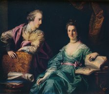 'Isabel and Thomas Crathorne', 1767. Artist: Francis Cotes.