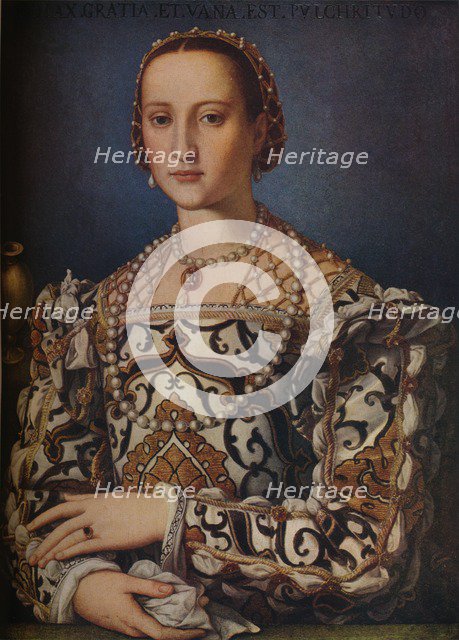 'Eleonora di Toledo,' c1559. Artist: Agnolo Bronzino.
