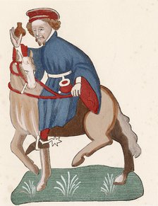 'The Manciple', from Geoffrey Chaucer's Canterbury Tales. Artist: Unknown