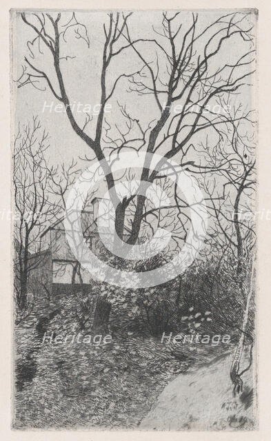 Autumn (Höst), from the portfolio of the Swedish Fine Art Print Society (Föreningen för Gr..., 1889. Creator: Albert Theodor Gellerstedt.