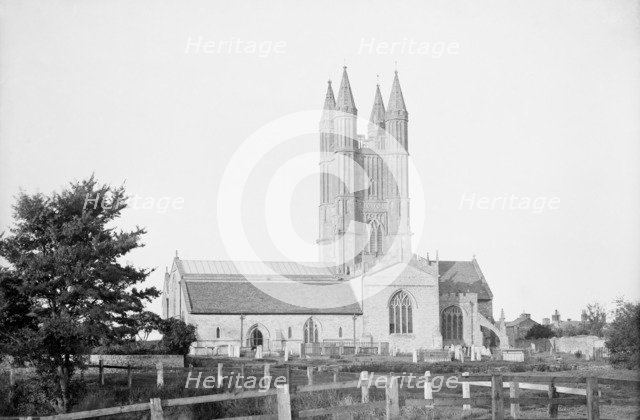 St Sampson's Church, Cricklade, Wiltshire, 1883. Artist: Henry Taunt.