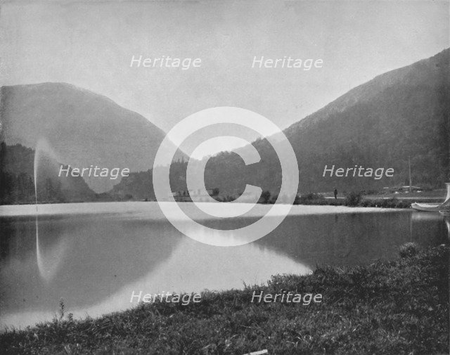 'Crawford Notch, in the White Mountains', 19th century. Artist: Unknown.