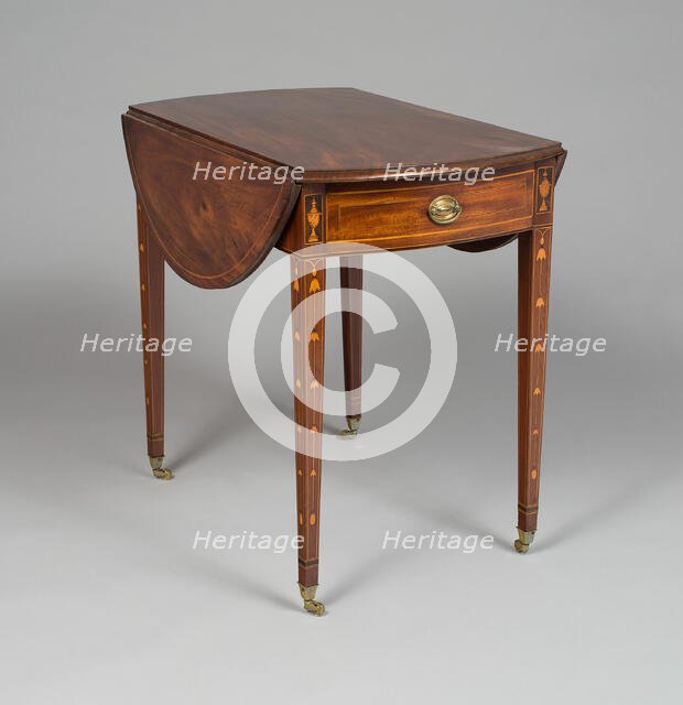 Pembroke Table, 1790/1805. Creator: Unknown.