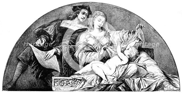 Raphael, Italian Renaissance artist, c1880-1882. Artist: Hans Makart