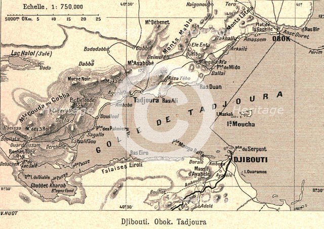 ''Djibouti. Obok. Tadjoura; Le Nord-Est Africain', 1914. Creator: Unknown.