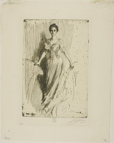 Miss Lurman, 1901. Creator: Anders Leonard Zorn.