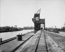 Coal dumping plant, Conneaut, Ohio, ca 1900. Creator: Unknown.