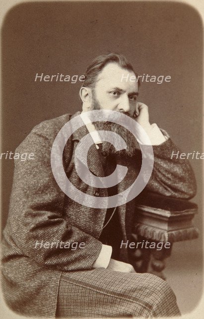 Vasily Perov, Russian artist, 1880. Artist: Unknown