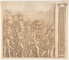 Triumph of Caesar: The Corselet Bearers, ca. 1490. Creator: Unknown.