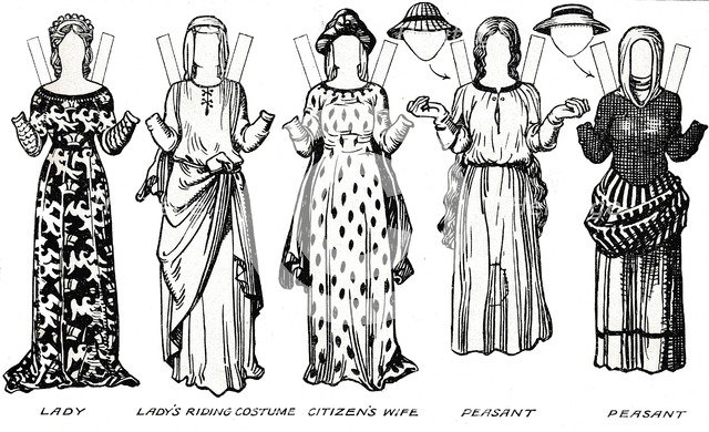 'The Gallery of British Costume: Dress Worn in the Reign of the First Edward', c1934. Artist: Unknown.