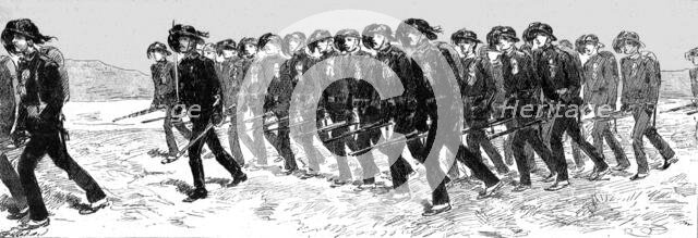 ''The Visit of the German Emperor to Rome; the Grand Review of the Italian Troops at Centocelli, the Creator: Unknown.