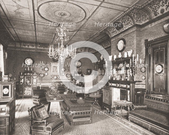 The Morning Room, Clarence House, London, 1894. Creator: Unknown.