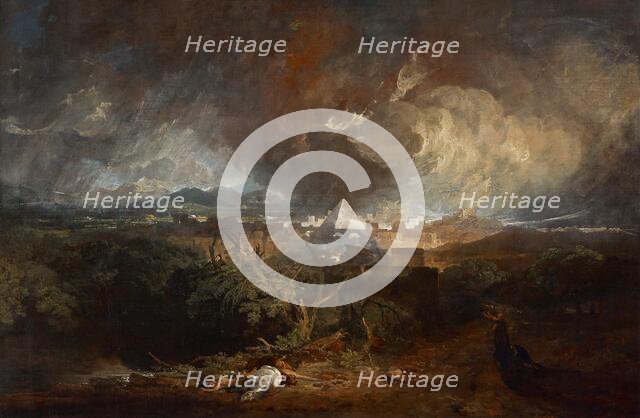 The Fifth Plague of Egypt, 1800. Creator: JMW Turner.
