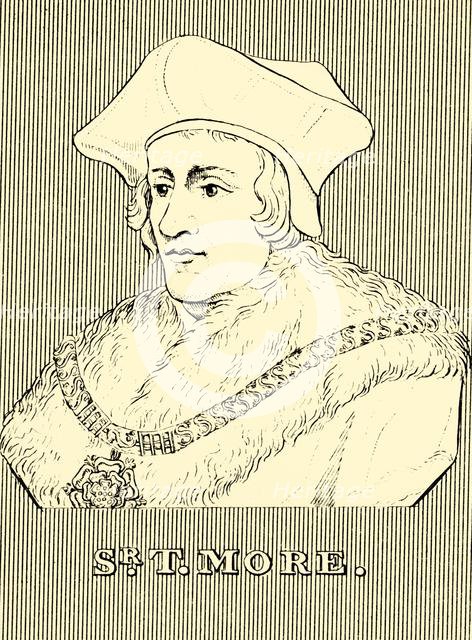 'Sir T. More', (1478-1535), 1830. Creator: Unknown.