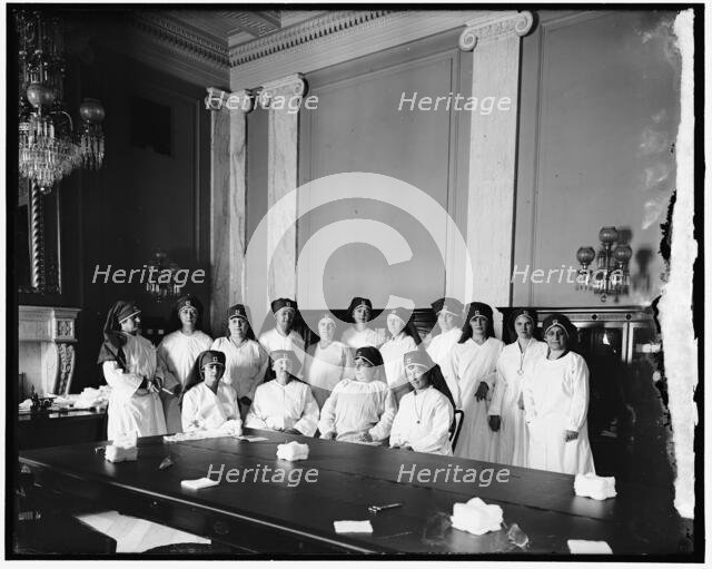Senate Women, between 1910 and 1920. Creator: Harris & Ewing.