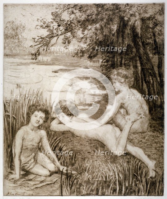 'Wild Duck', 1913.               Artist: Anna Lea Merritt