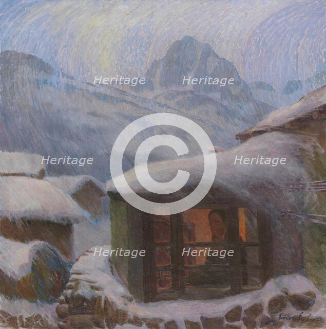 Solitude (Freezing rain), c. 1900. Creator: Erler, Erich (1870-1946).