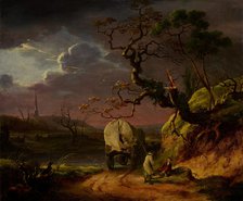 The Thunderstorm, 1780. Creator: William Ashford.