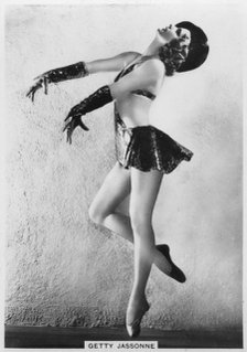 Getty Jassonne, French ballet dancer, c1936-c1939. Artist: Unknown
