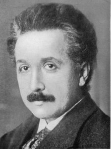 Albert Einstein (1879-1955), German-Swiss mathematician and theoretical physicist, c1920. Artist: Unknown