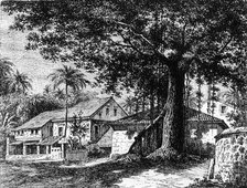 'View of a Street in Mazago, Bombay', c1891. Creator: James Grant.