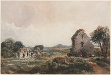 Neath Abbey, c. 1840s. Creator: Peter De Wint (British, 1784-1849).