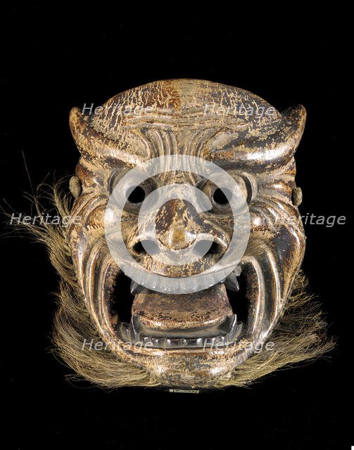 Mask, Edo period, 1615-1868. Creator: Unknown.