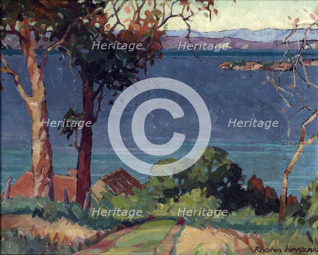 Across the Firth of Thames, c1925. Creator: Rhona Haszard.