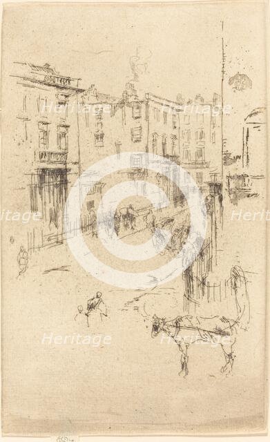 Alderney Street, c. 1880/1881. Creator: James Abbott McNeill Whistler.